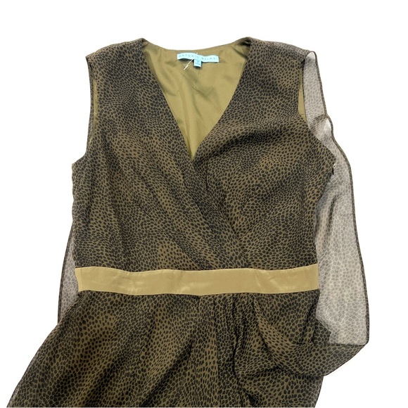 EUC Antonio Melani Chiffon Cocktail Dress - Size 2 - Picture 2 of 7